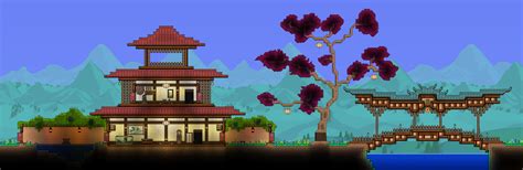 Terraria Dynasty Wood House - Spamlee