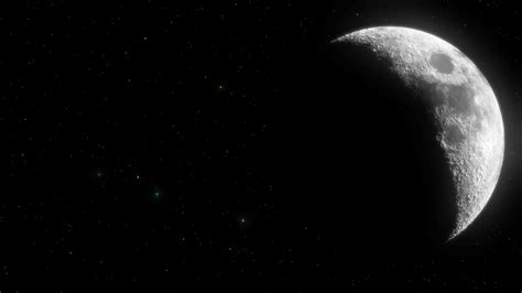 Moon and Night Stars background black screen - Wallpaper screensaver in ...