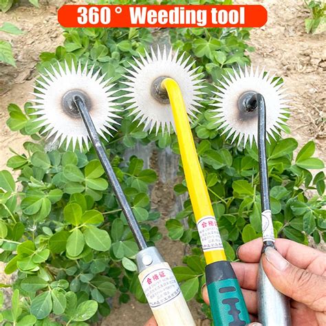 Gardening Hoe Weeding Tool Root Pulling Sunflower Weeding Small Rake