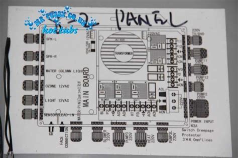 CHINESE HOT TUB SPA CONTROL PACK Main Circuit Board KL TCP