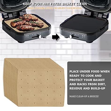 Wmkgg Unbleached Air Fryer Parchment Paper Pcs Perforated