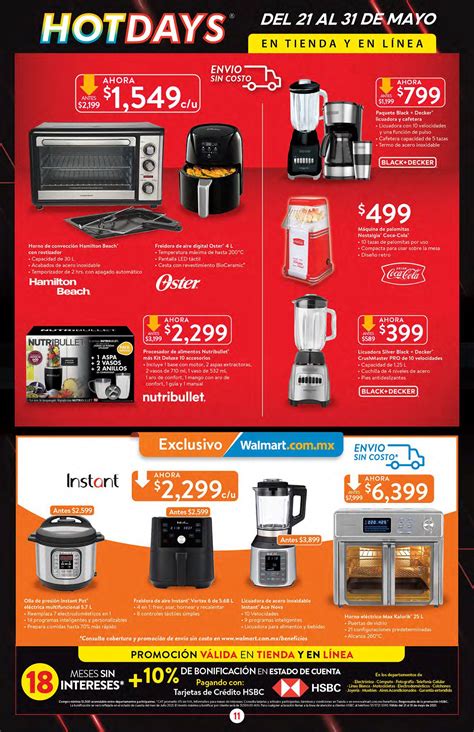 Folleto Walmart Hot Days Del Al De Mayo
