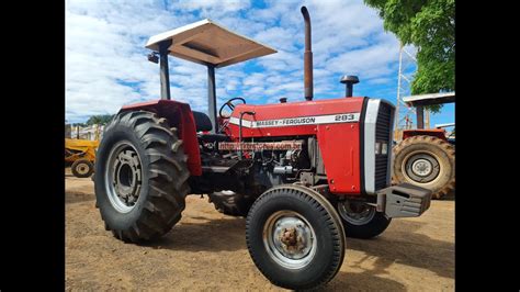 Vendido Trator Massey Ferguson Ano Trabalhando Tk Tratores