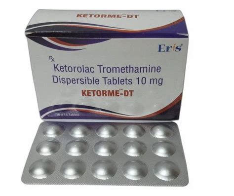 Ketorolac Tromethamine Dispersible Tablets Mg Prescription At Rs