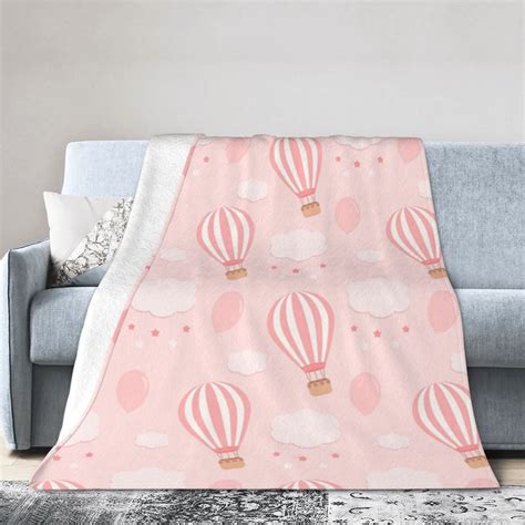 DouZhe Ultra Soft Micro Fleece Lightweight Flannel Bed Blanket Cute