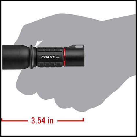 Coast XP6R Rechargeable Pure Beam Focusing Torch 400 Lumen C Booth Son