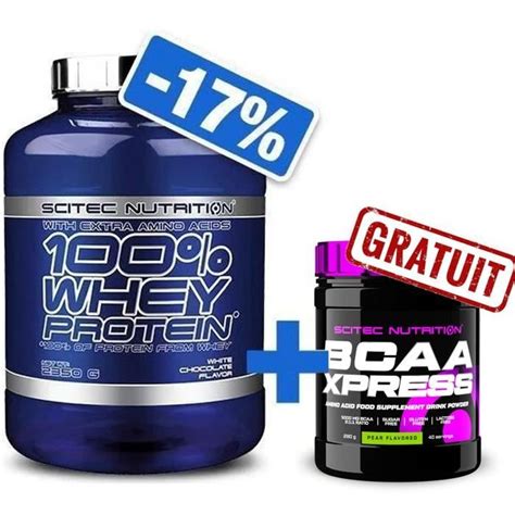 Whey Proteine G Vanille Bcaa Complex G Scitec