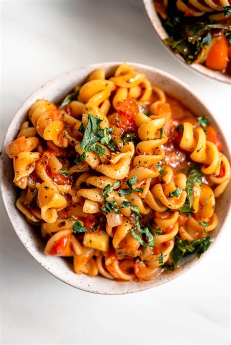 Easy Vegan One Pot Pasta Running On Real Food