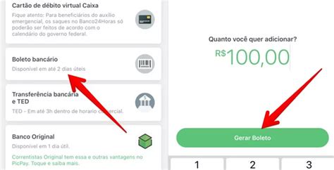 Como Gerar Boleto No PicPay