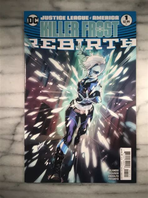 JUSTICE LEAGUE OF America Killer Frost Rebirth 1 2017 DC Haute