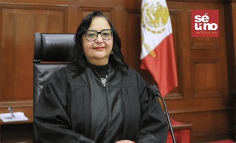 Norma Pi A La Primera Presidenta De La Suprema Corte De Justicia De La