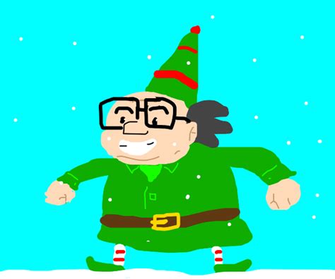 Danny Devito An Elf Drawception