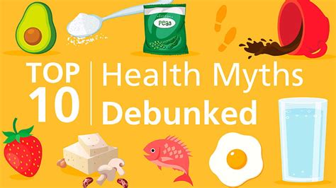 Top 10 Health Myths Debunked University Hospitals