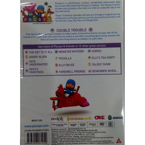 Pocoyo Learning Through Laughter Double Trouble Vol Dvd Hobbies