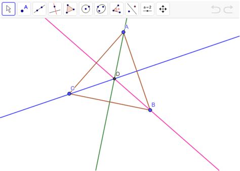 Perpendicular Bisectors Of Triangles Geogebra