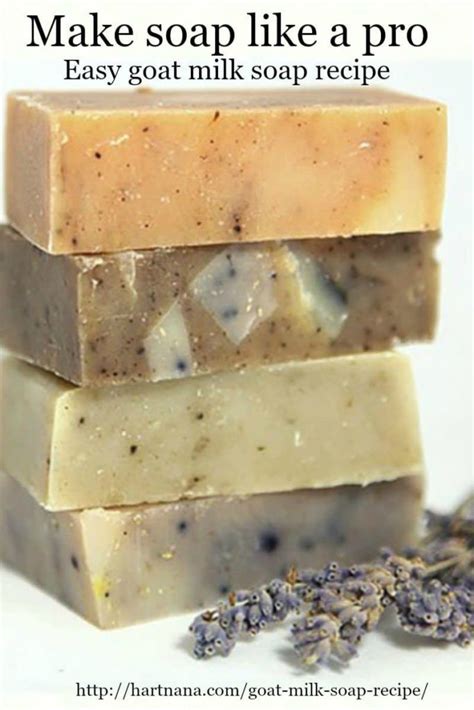 Goat Milk Soap Recipe Stunningly Easy To Make It Yourself