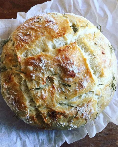 No Knead Rosemary Bread Artofit