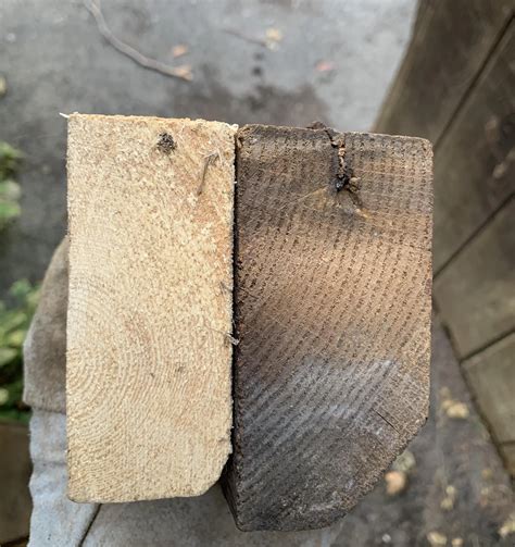 Size difference between modern 2x4 and 100 year old 2x4. | Scrolller