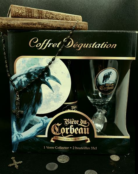 Coffret De Bi Re Du Corbeau Blonde X Cl Verre La Taverne