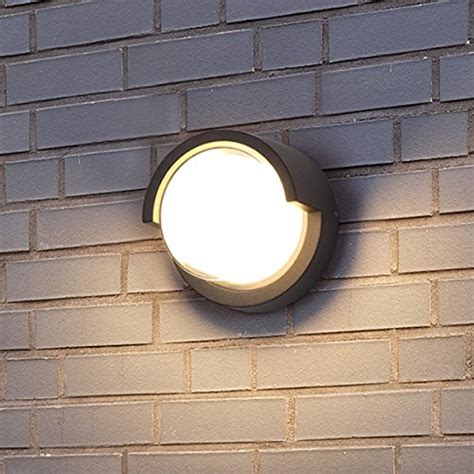 LANBOS 12W Applique Murale Extérieur LED Moderne Étanche Imperméable