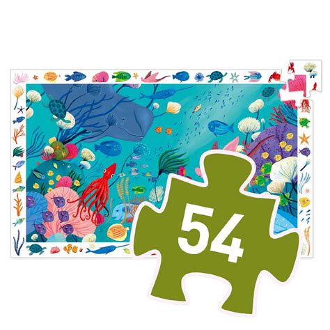 Pcs Aquatic Puzzle By Djeco