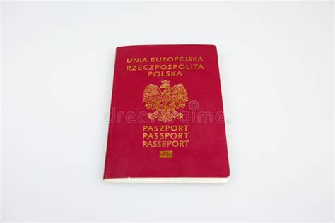 New Polish Passport stock photo. Image of close, poland - 4140884