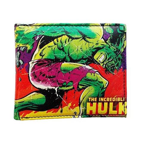 Marvel Comics Close Up Hulk Bi Fold Wallet The Incredibles