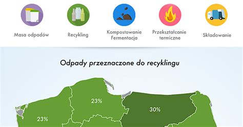 Co dane mówią nam o recyklingu odpadów komunalnych Infografika