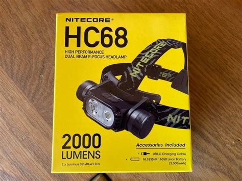 Nitecore HC68 Kopflampe Mit 2000 Lumen Kaufen Auf Ricardo