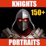 Knights Rpg Character Portraits Icon Pack