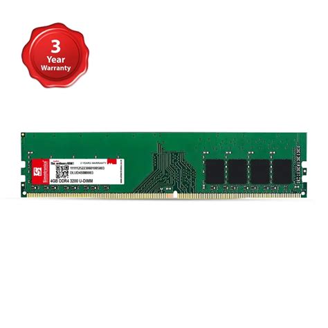 4GB DDR4 DESKTOP RAM 3200MHz - Simmtronics