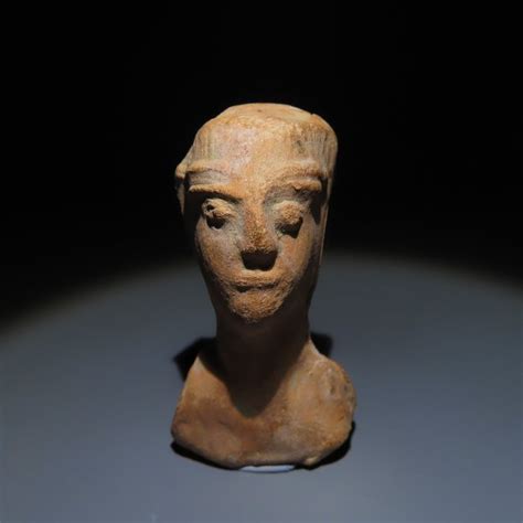 Ancient Greek Terracotta Male Head Rd St Century B C Catawiki