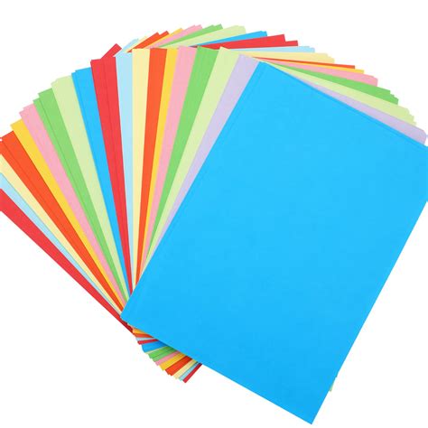 Colored Sheets Of Paper