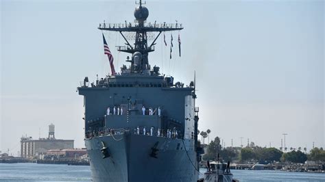 USS Comstock Returns To Naval Base San Diego From Deployment – NBC 7 ...