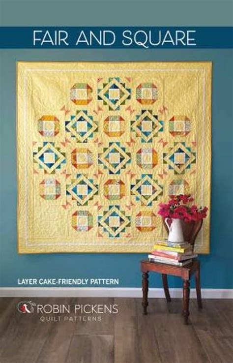 Fair And Square Quilt Pattern Robin Pickens RPQP FAS102 Etsy Quilt