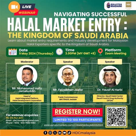 Unlocking Halal Market Entry Opportunities In Saudi Arabia Webinar