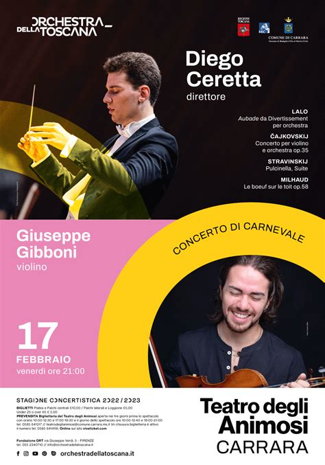 Concerto Di Carnevale DellORT Orchestra Della Toscana Turismo