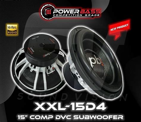 Powerbass Xxl 15” 🔊 Sound Vision