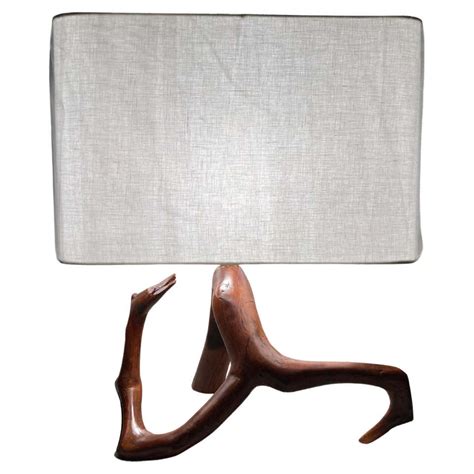 Laurel Sculptural Brutalist Table Lamps Mid Century Modern For Sale At 1stdibs