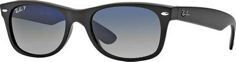 Buy Ray Ban New Wayfarer Classic Rb2132 Matte Blackblue 55 Wayfarer