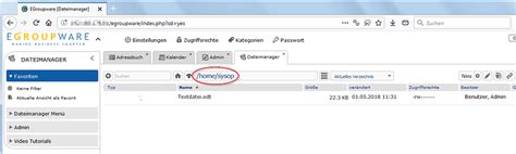 Zugriff Auf EGroupware Per WebDAV CalDAV CardDAV Anleitungen