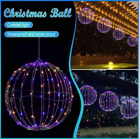 Christmas Decoration Christmas LED Ball Lights Sphere Waterproof