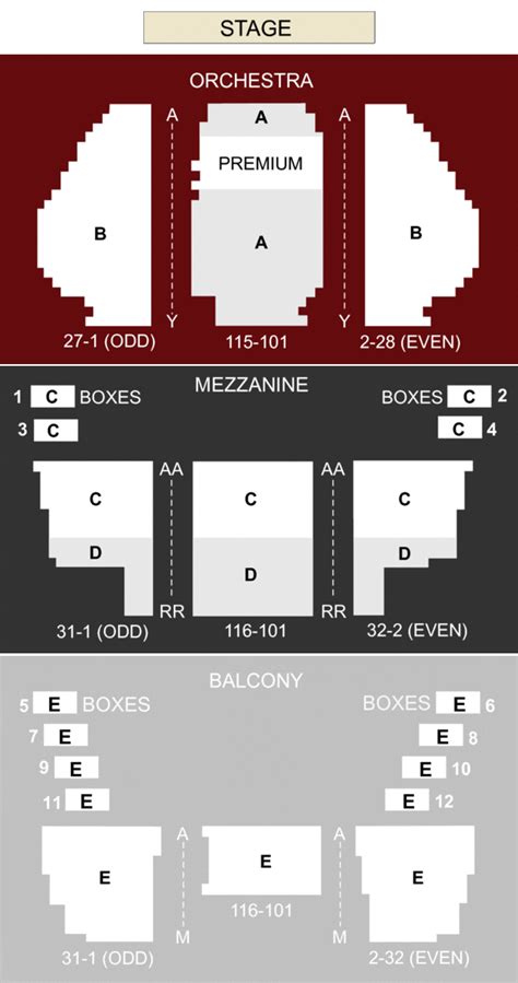 New Amsterdam Theatre Broadway Seating Plan | Cabinets Matttroy