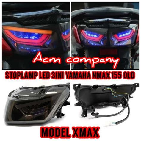 Promo Lampu Stop Stoplamp Led In Model Xmax Buat Yamaha Nmax