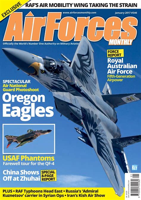 Airforces Monthly Magazine January 2017 Back Issue