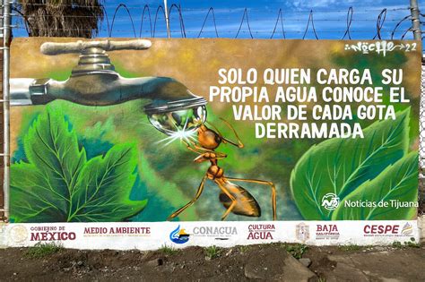 Concientizan sobre importancia del agua a través de murales Noticias