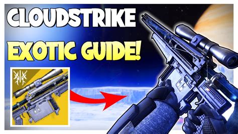 How To Get The Cloudstrike Exotic Sniper Rifle Beyond Light Exotic