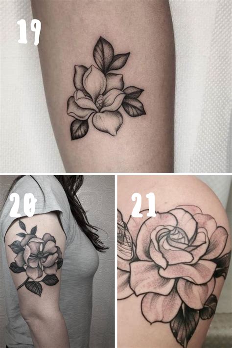 Beautiful Magnolia Flower Tattoo Ideas Tattoo Glee