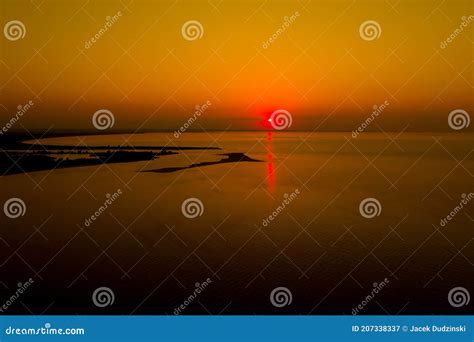 Aerial Photo From Flying Drone Of A Fascinating Nature Landscape With