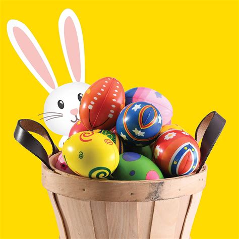 Prextex 18 Squishy Easter Eggs For Easter Hunts And Party Favor For Egg Basket Great Easter